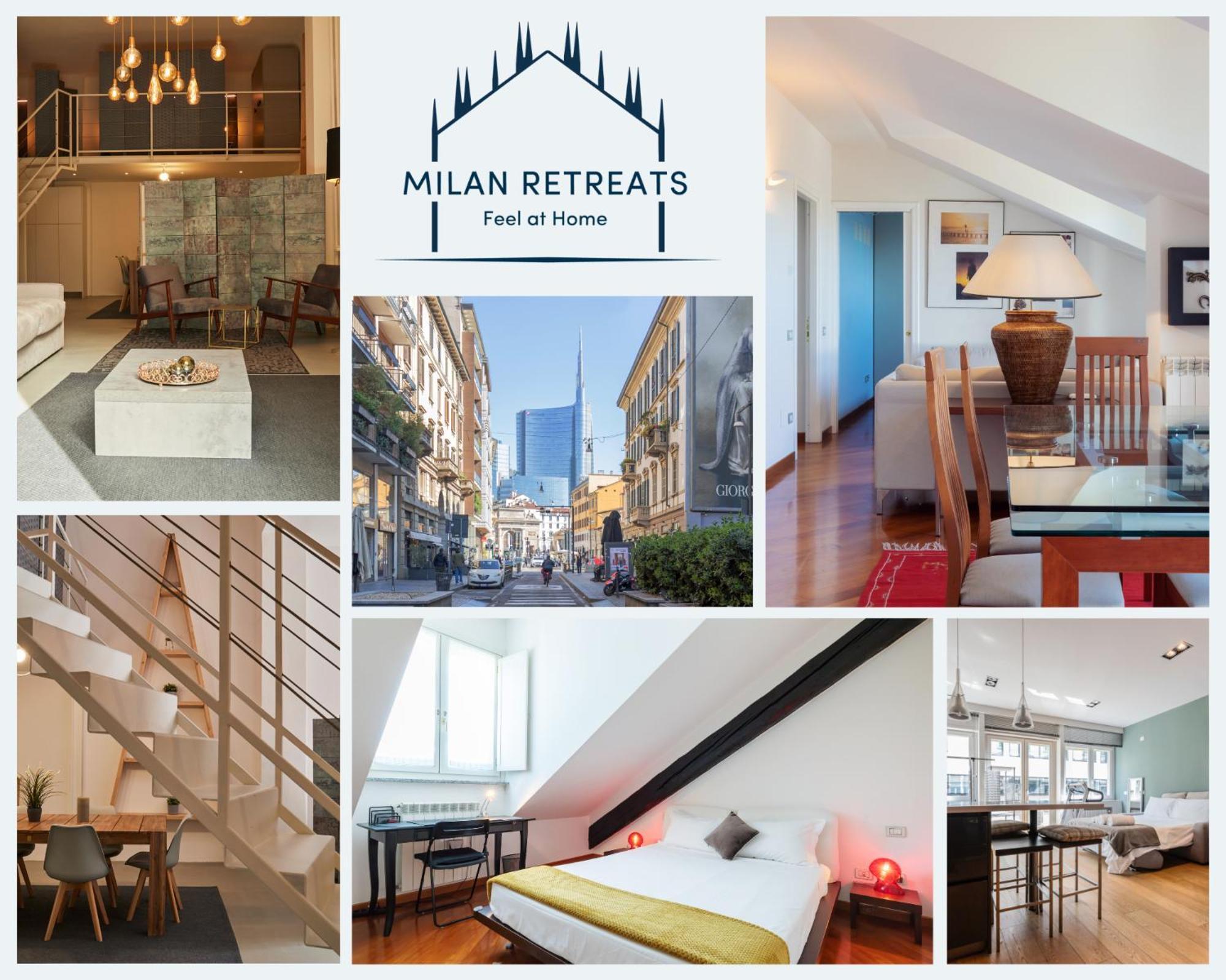 Ferienwohnung Milan Retreats Brera Exterior foto